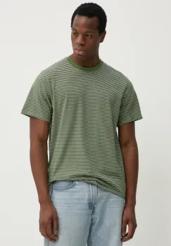 Levi's tricou din bumbac THE ESSENTIAL TEE barbati, culoarea verde, neted, A3328 imagine