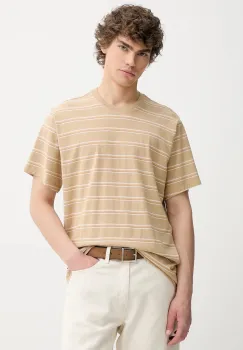 Levi's tricou din bumbac THE ESSENTIAL TEE culoarea bej, neted, A3328 imagine