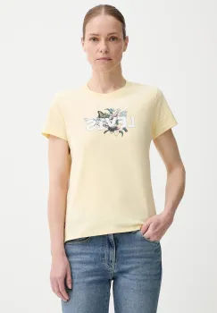 Levi's tricou din bumbac THE PERFECT TEE culoarea galben, 17369 imagine