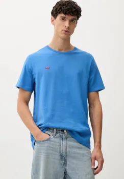 Levi's tricou din bumbac uni, 56605 imagine