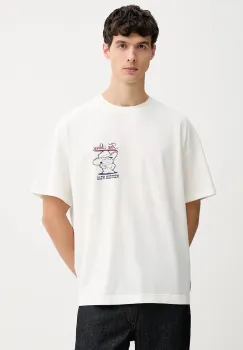 Levi's tricou din bumbac x Toy Story culoarea bej, cu imprimeu, 0034T imagine