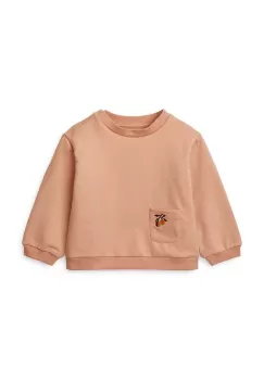 Liewood bluza bebe culoarea portocaliu, neted imagine