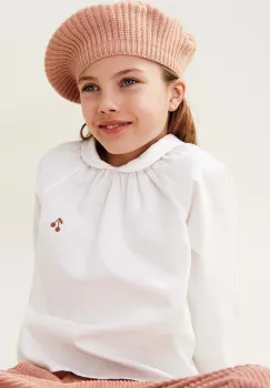 Liewood bluza de bumbac pentru copii Rhea Top culoarea alb, neted, LW19502 imagine