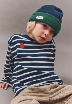 Liewood caciula copii Luciano Fleece Beanie culoarea bleumarin, LW20109 imagine