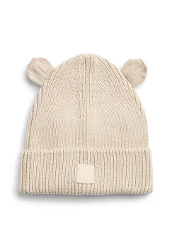 Liewood caciula de bumbac pentru copii Gina Beanie culoarea bej, LW20105 imagine