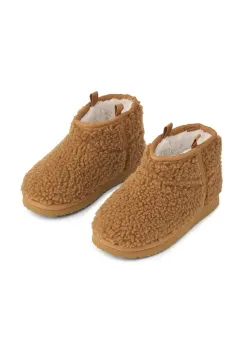 Liewood cizme de iarna copii Alban Pile Shoes culoarea maro, LW20799 imagine