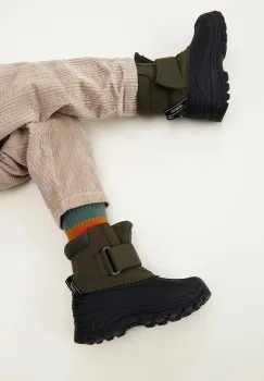 Liewood cizme de iarna pentru copii Becca Boot culoarea verde, LW19231 imagine