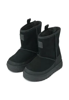 Liewood cizme de zapada din piele intoarsa Mattie Suede Boot culoarea negru, LW19227 imagine