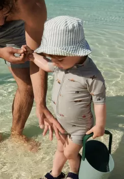 Liewood costum de baie - costum pentru copii culoarea gri imagine