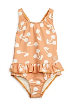 Liewood costum de baie dintr-o bucata pentru copii Amara Printed Swimsuit culoarea portocaliu, LW19983 imagine