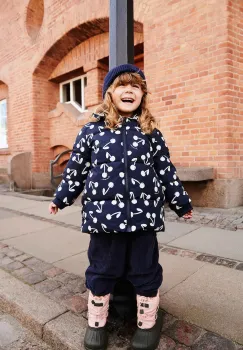 Liewood geaca copii Anemone Long Jacket culoarea bleumarin, LW20194 imagine