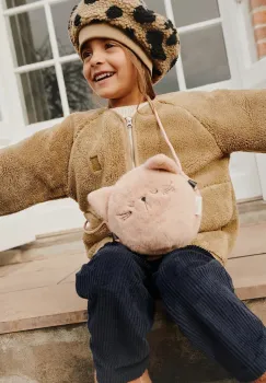 Liewood geaca copii Calina Pile Jacket culoarea verde, LW20827 imagine