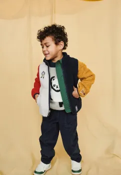 Liewood geaca copii Nolan Pile Jacket culoarea portocaliu, LW19877 imagine