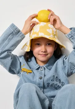 Liewood geaca de blugi pentru copii Kinsley Placement Denim Overshirt imagine