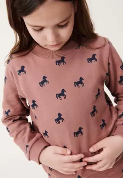 Liewood hanorac de bumbac pentru copii culoarea bej, modelator imagine