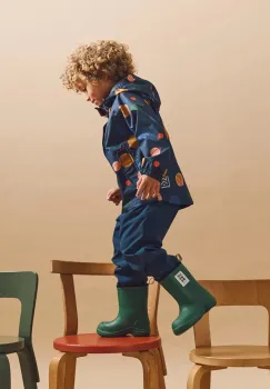 Liewood jacheta si pantaloni pentru copii Pedia Rainwear Set culoarea bleumarin, LW19909 imagine
