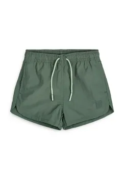 Liewood pantaloni scurti de baie copii Aiden Printed Board Shorts culoarea verde, LW20067 imagine