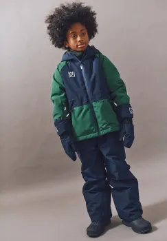 Liewood pantaloni Wolf Snow Pants culoarea bleumarin, LW20195 imagine