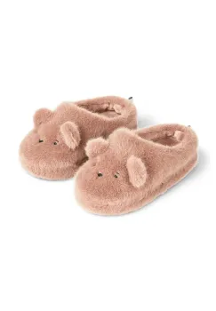 Liewood papuci copii Aviaja Bear Slippers culoarea roz, LW19587 imagine