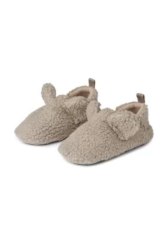 Liewood papuci copii Maui Pile Slipper culoarea bej, LW19239 imagine