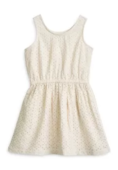 Liewood rochie din bumbac pentru copii culoarea bej, mini, evazati imagine