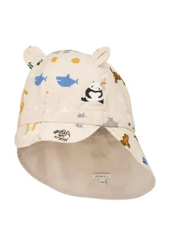 Liewood sapca de baseball din bumbac pentru copii Gorm Reversible Sun Hat With Ears imagine