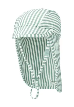 Liewood sapca de baseball pentru copii Cecilia Seersucker Swim Hat culoarea turcoaz, cu imprimeu, LW19939 imagine