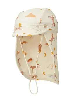 Liewood sapca de baseball pentru copii Cecilia Swim Hat culoarea bej, cu imprimeu, LW19880 imagine