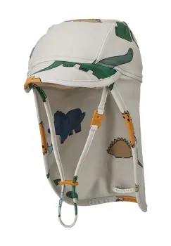Liewood sapca de baseball pentru copii Cecilia Swim Hat culoarea bej, cu imprimeu, LW19880 imagine