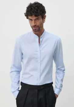 Lindbergh camasa barbati, cu guler stand-up, slim, 30-203174A imagine