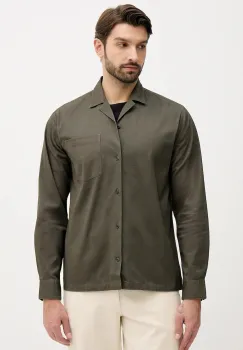 Lindbergh camasa culoarea verde, regular, 30.225070 imagine