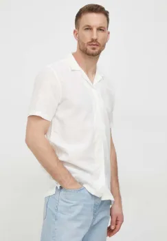 Lindbergh camasa de in culoarea bej, relaxed imagine