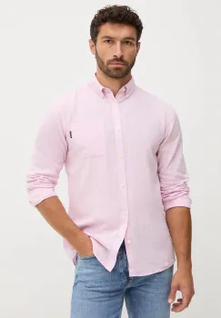 Lindbergh camasa de in culoarea verde, cu guler button-down, regular, 30.220276 imagine