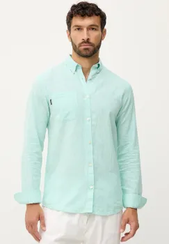 Lindbergh camasa de in culoarea verde, cu guler button-down, regular, 30.220276 imagine