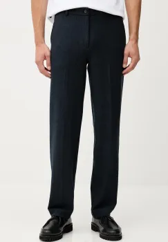 Lindbergh pantaloni culoarea bleumarin, drept, 30.001052 imagine