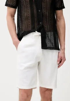 Lindbergh pantaloni scurti   din amestec de in culoarea bej, 30-505020 imagine