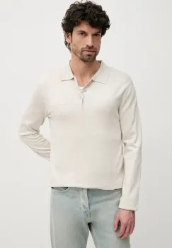 Lindbergh pulover barbati, culoarea bej, light, 30-800144 imagine