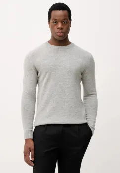 Lindbergh pulover din amestec de lana culoarea gri, light, 30.800220 imagine