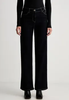 Liu Jo blugi wide leg pentru femei imagine