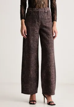Liu Jo  blugi wide leg pentru femei imagine