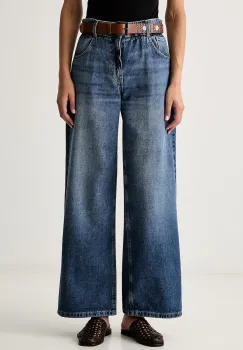 Liu Jo blugi wide leg pentru femei imagine