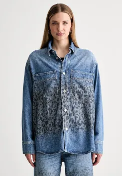 Liu Jo camasa pentru femei din denim imagine