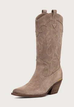 Liu Jo  cizme cowboy pentru femei din piele intoarsa AUSTIN 05 imagine
