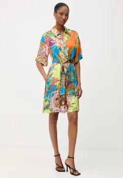 Liu Jo rochie tip camasa cu vascoza imagine