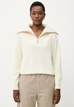 Liviana Conti pulover de casmir culoarea bej, F5WC10 imagine