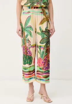 Lola Casademunt pantaloni culottes femei din vascoza imagine