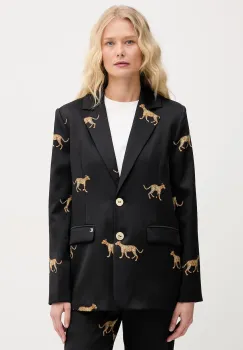 Lola Casademunt Sacou cu un singur rand de nasturi pentru femei imagine