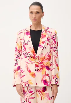 Lola Casademunt sacou cu un singur rand de nasturi pentru femei, cu vascoza imagine