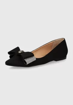 Love Moschino balerini culoarea negru, JA11011G1LIM0000 imagine