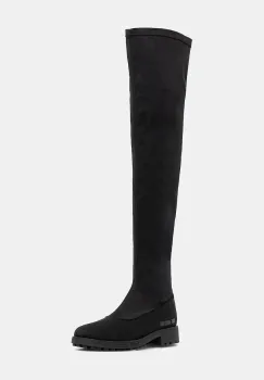 Love Moschino cizme culoarea negru, cu toc plat, JA26074G0NIM0000 imagine